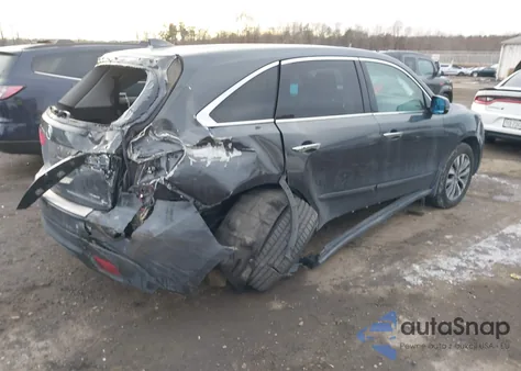 2014 Acura Mdx Technology Package from USA, damaged, VIN 5FRYD4H40EB022125